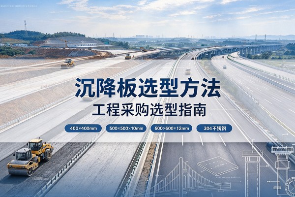 青阳沉降板选择方法