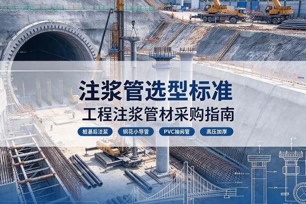 青阳注浆管选型标准
