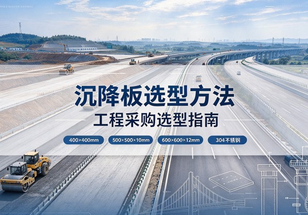 青阳沉降板选择方法